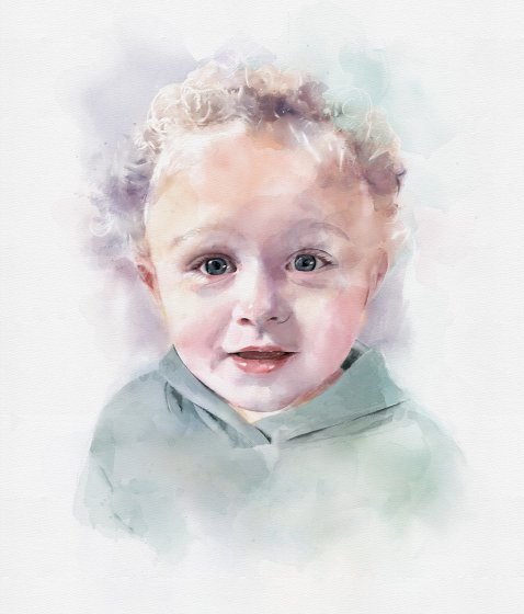 Child portrait by Robert Dean