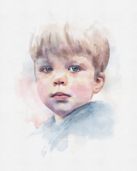 Child portrait by Robert Dean