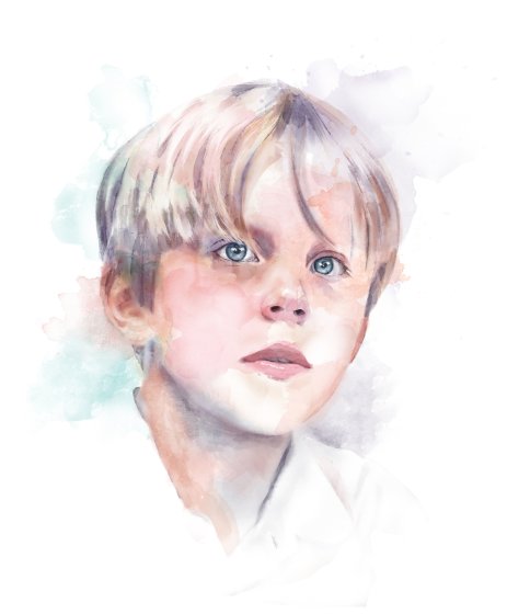 Child portrait by Robert Dean