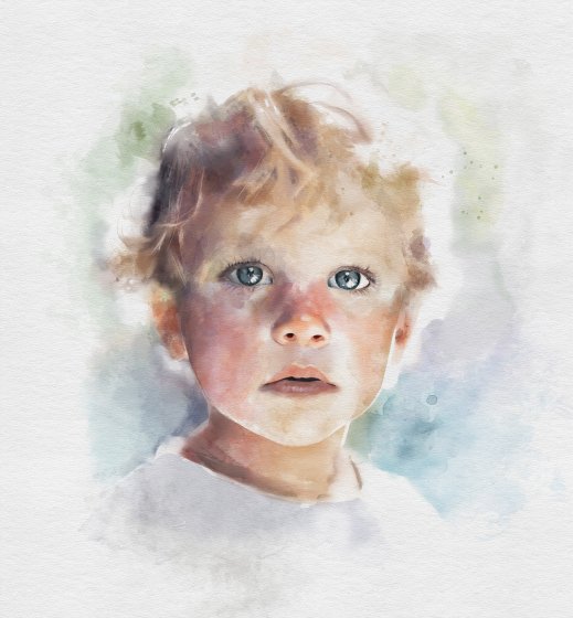 Child portrait by Robert Dean