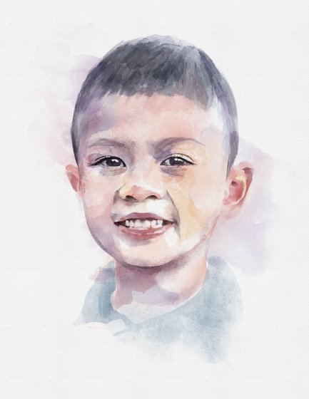 Child portrait by Robert Dean